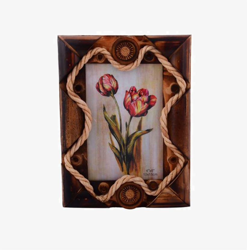 Dark Brown Wooden Frame - Picture Frame, transparent png #7949748