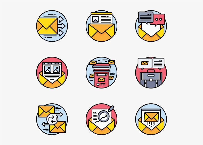 Letter And Mail, transparent png #7949752