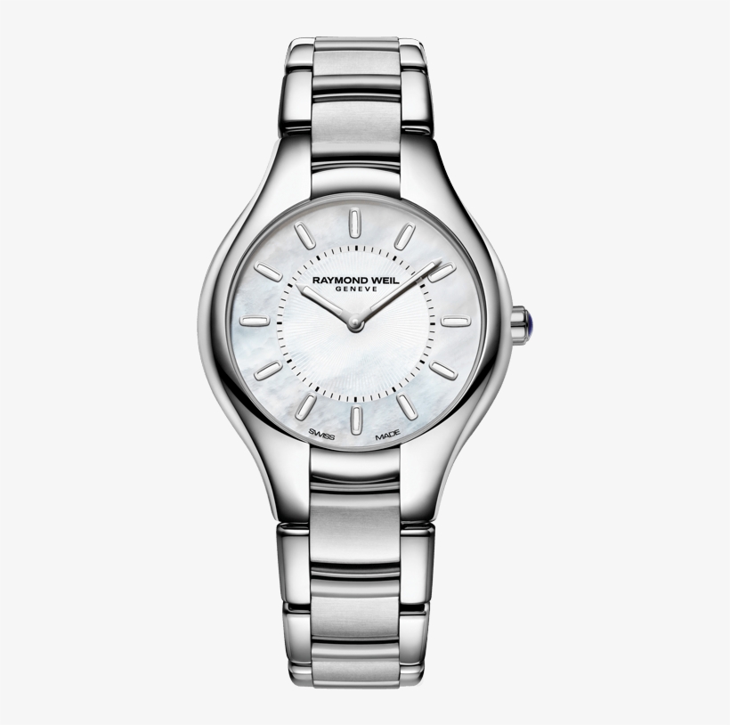Raymond Weil Noemia Ladies Stainless Steel White - 5132 Sp5 00985, transparent png #7950183