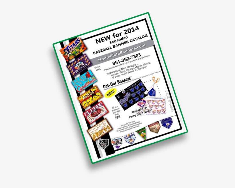 Designs Baseball Banner Catalog - Games, transparent png #7950554