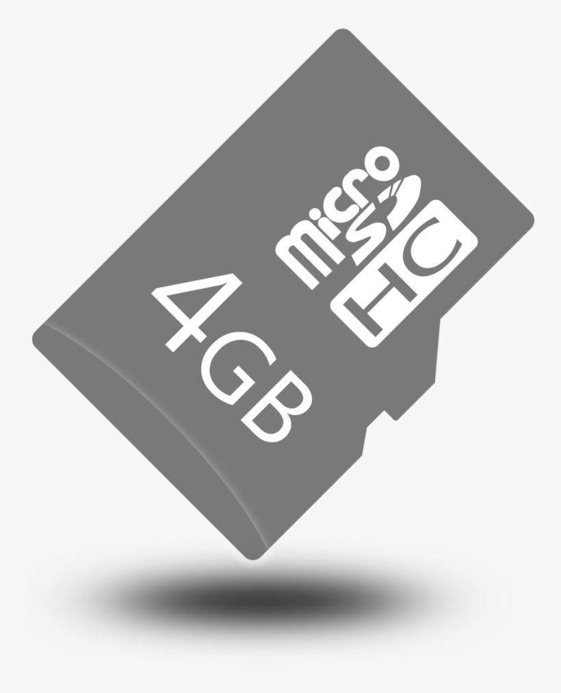 Clipart Black And White Library Sdspi Driver Thecore - Memory Card Micro Sd 4gb, transparent png #7950637
