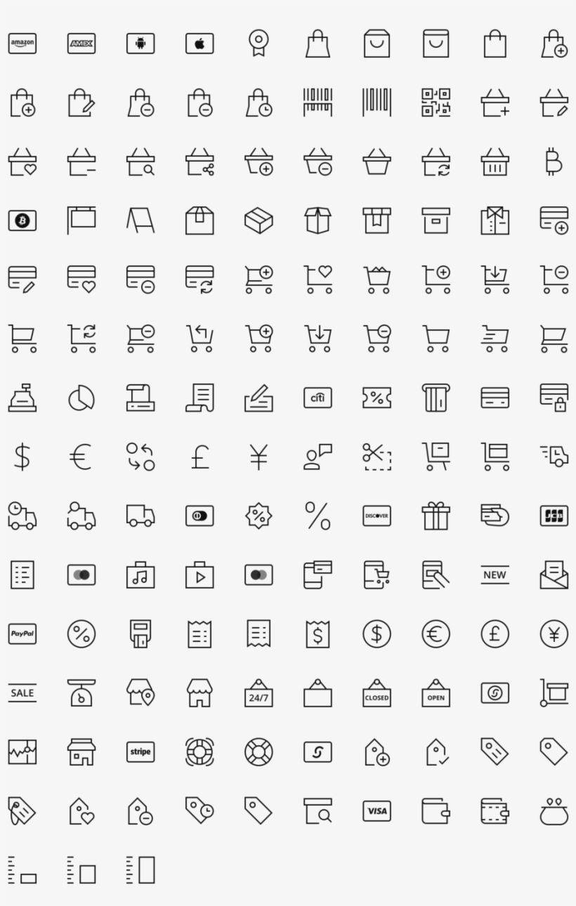 Shopping Icons - Food Find A Word, transparent png #7950733