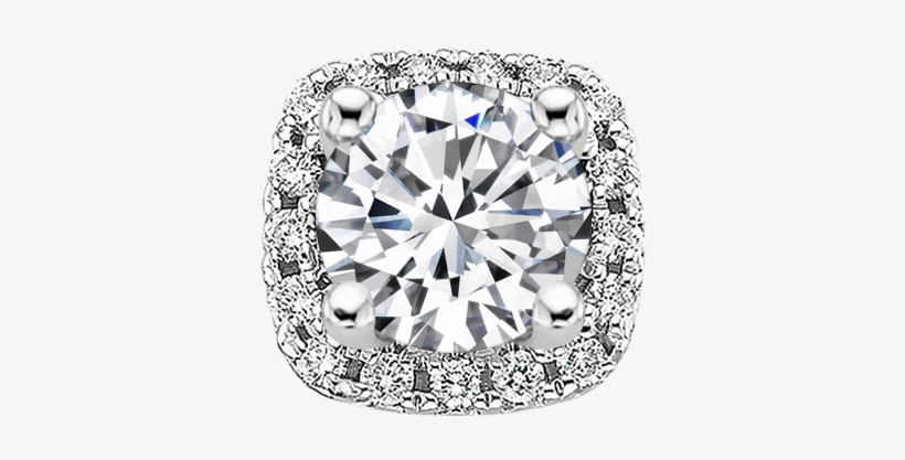 18k White Gold Odessa Diamond Ring 1 5 Ct Tw With Sonora - Earrings Png Brilliant Earth, transparent png #7951255