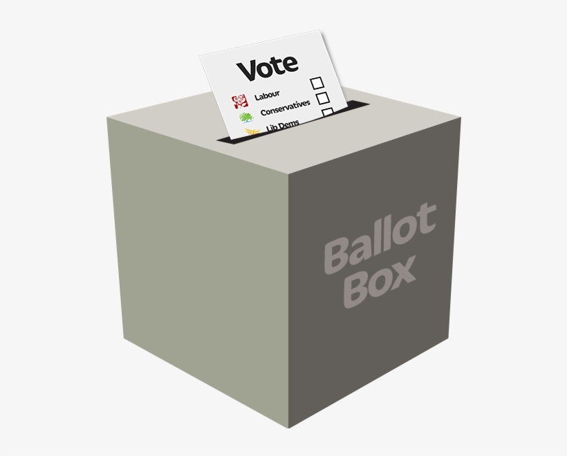 Ballot Box - Box, transparent png #7951262