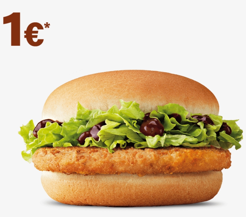 Sandwiches - Mcdonalds Chicken Burger, transparent png #7951299