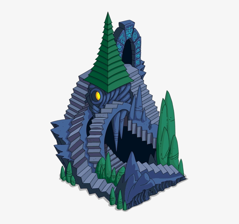 The Impossible Tower - Simpsons Tapped Out Cthulhu, transparent png #7951471