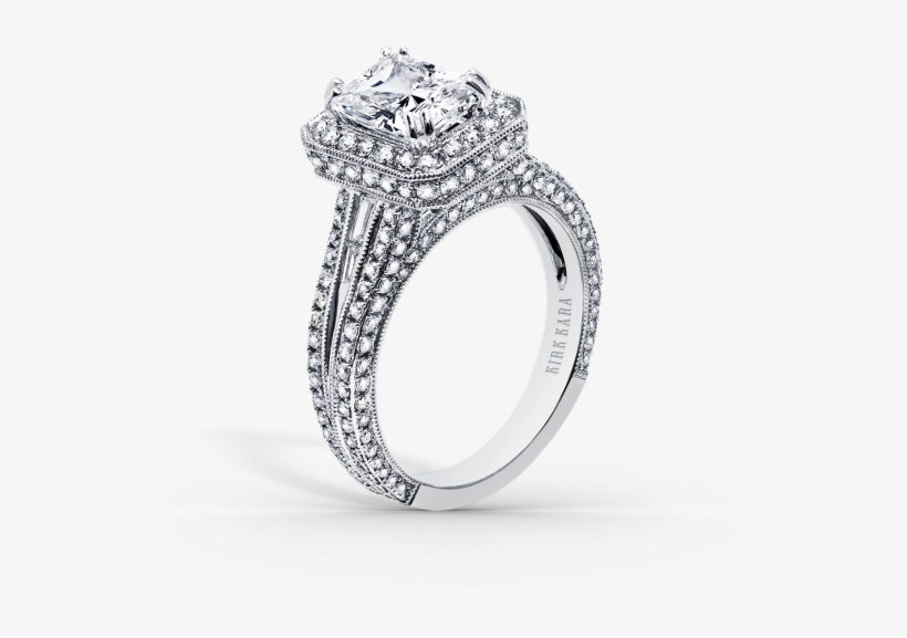 Carmella 18k White Gold Engagement Ring Ss6983tc-r - Pre-engagement Ring, transparent png #7951524