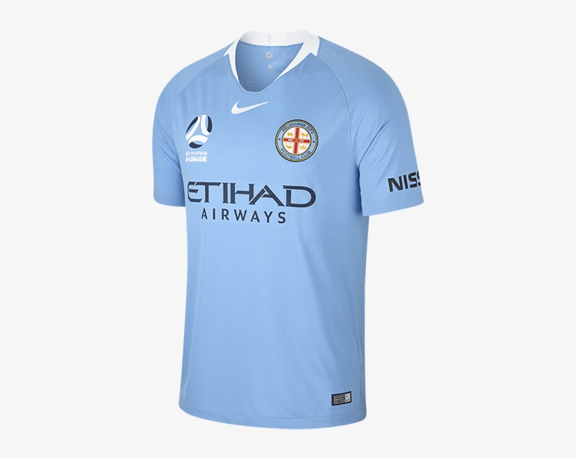 Melbourne City Kids Home Jersey - Melbourne City Fc Kit 2018 19, transparent png #7952073