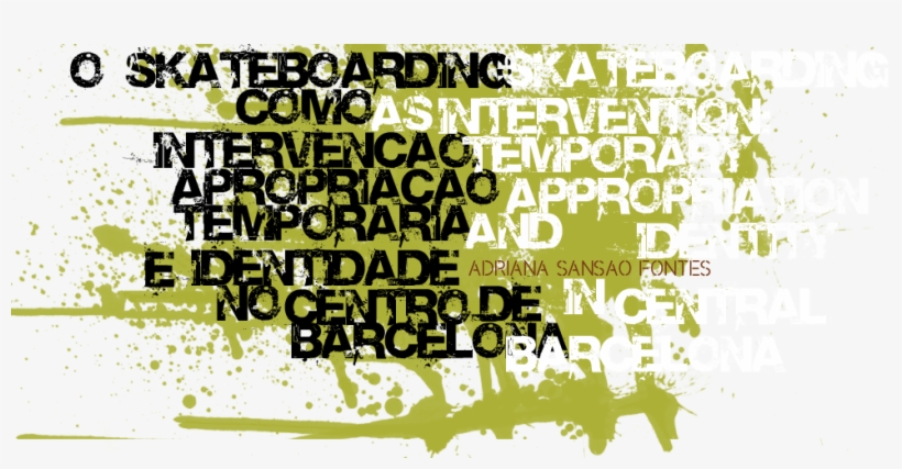 Skateboarding As An Intervention - Calligraphy, transparent png #7952104