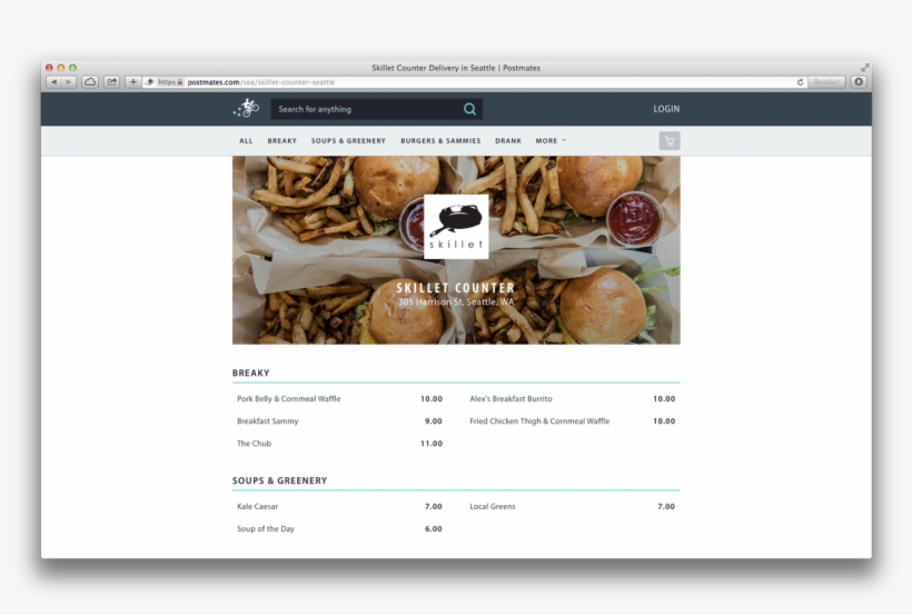 Postmates Phone Number - Postmates Restaurants App, transparent png #7952380