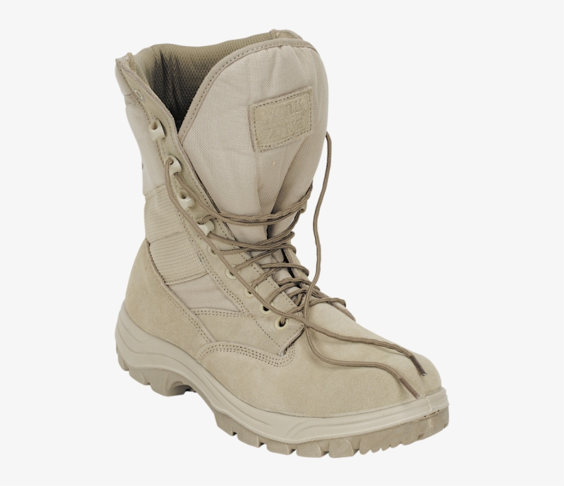 04 0029000000 Desert Combat Boot Main - Work Boots, transparent png #7952381