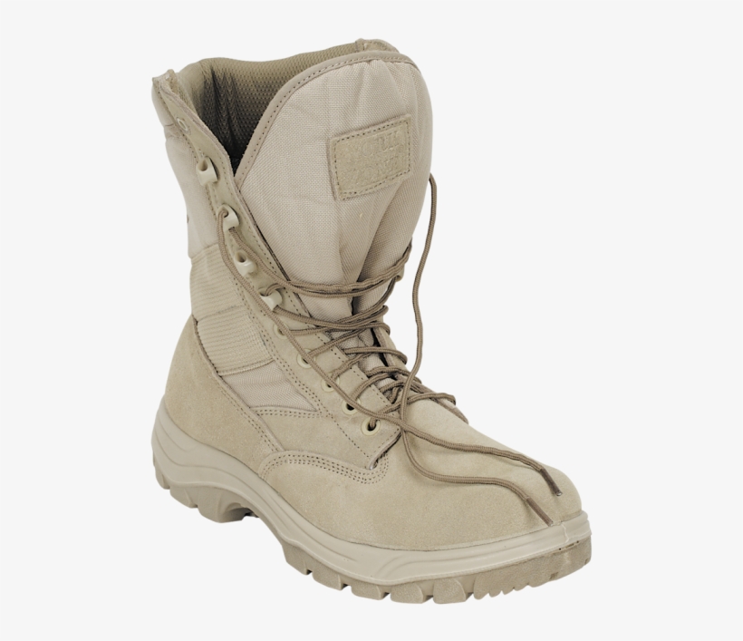 04 0029000000 Desert Combat Boot Main - Work Boots, transparent png #7952381