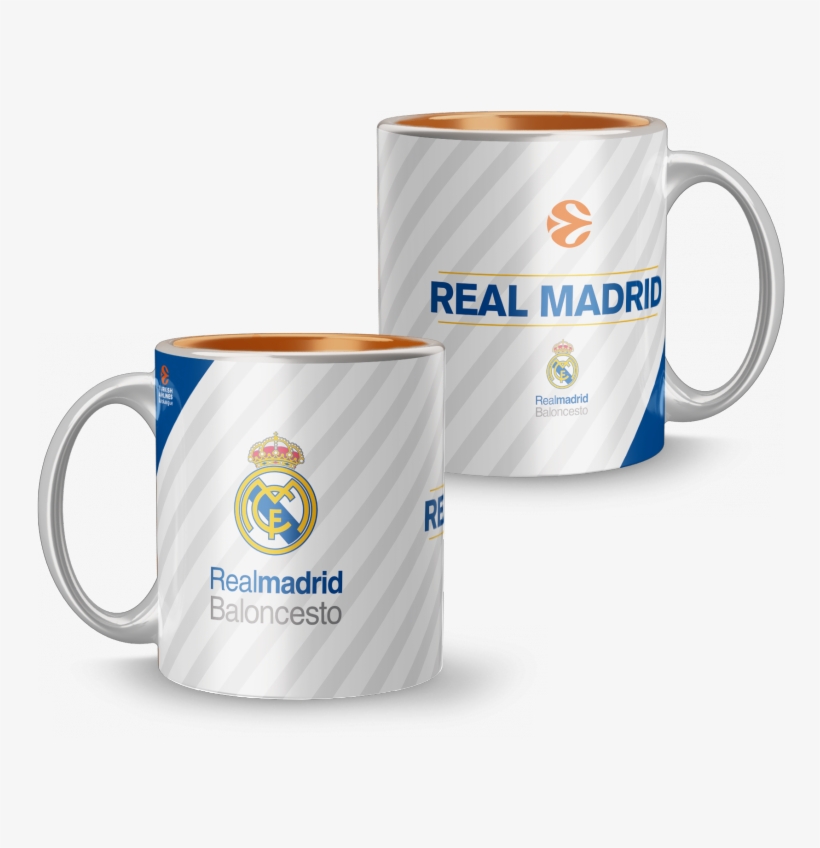 Euroleague Real Madrid Coffee Mug - Mug Real Madrid Png, transparent png #7952382