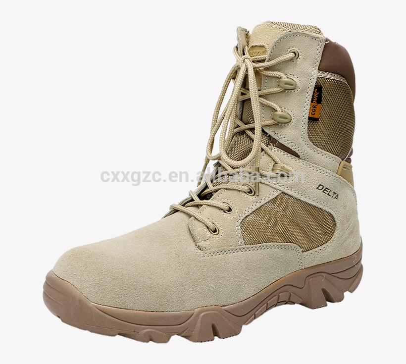 High Quality Military Combat Tactical Desert Boots - Steel-toe Boot, transparent png #7952858