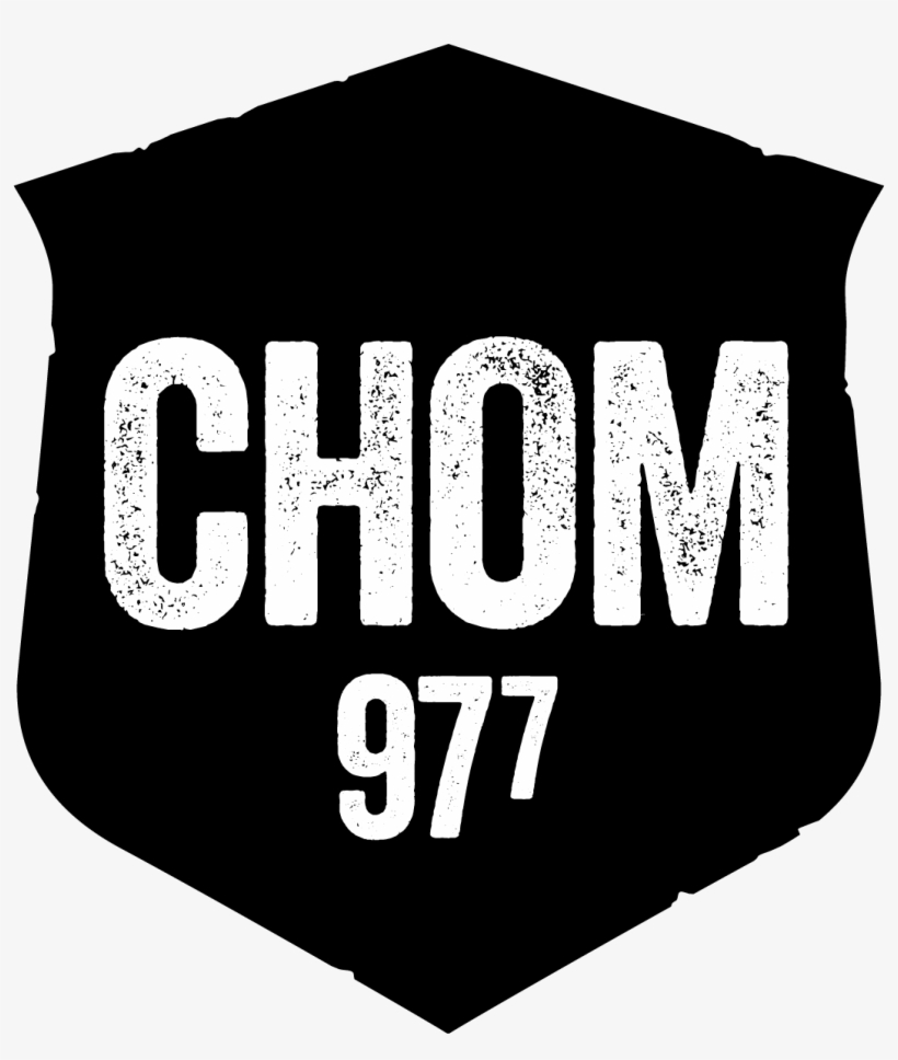 Logo Chom 977 Black - Chom-fm, transparent png #7952932