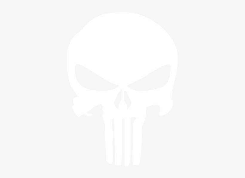Pegatina Punisher Calavera - Punisher Logo, transparent png #7952999