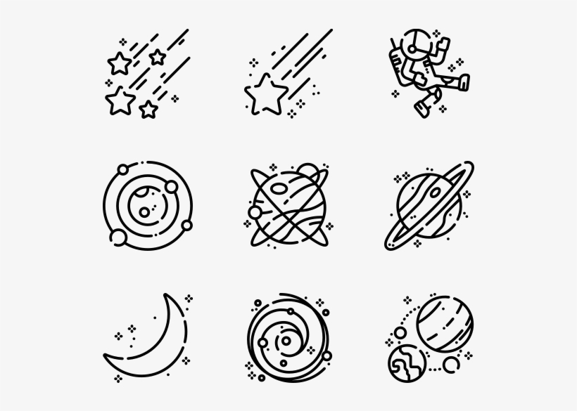 Space - Space Exploration Icon, transparent png #7953842