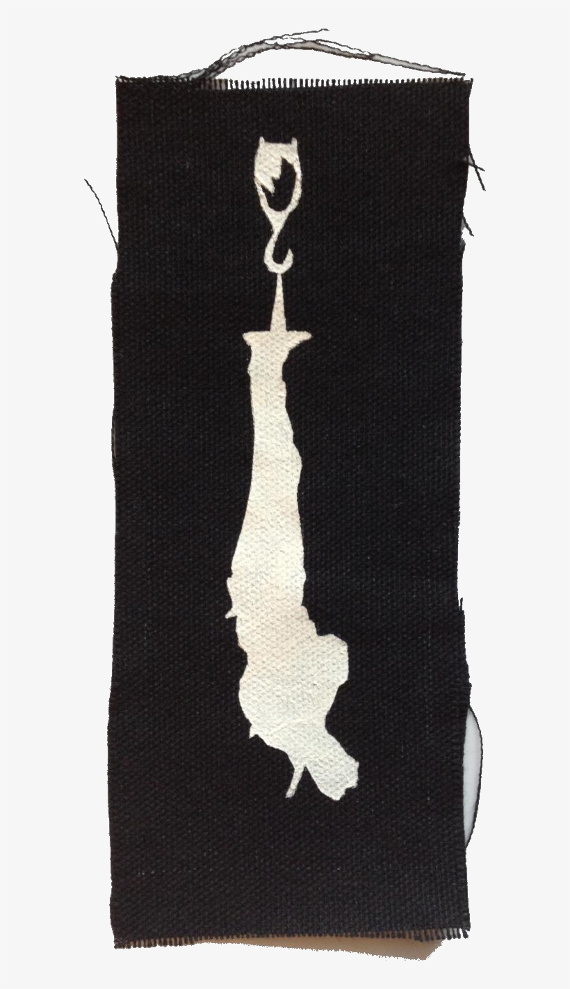 My Chemical Romance Hanging Man In White On Black Canvas - My Chemical Romance Hanging Man, transparent png #7953943