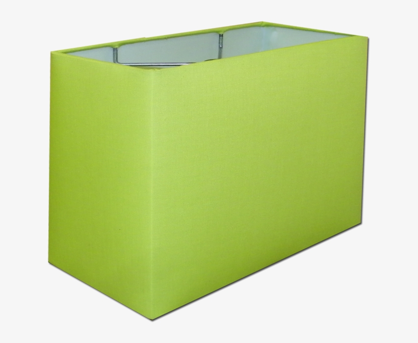Fresh Green Rectangle Lampshade Idea - Green Rectangular Lamp Shade, transparent png #7954072