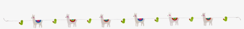 Nature Garland - Llama Cactus - Illustration, transparent png #7954427