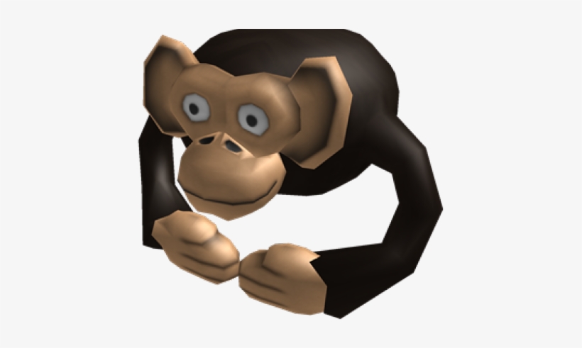 Chimpanzee Clipart Transparent - Monkey Roblox, transparent png #7954822