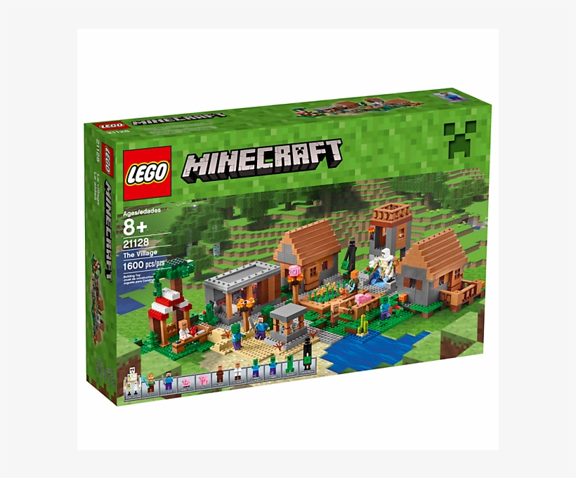 Enjoy Endless Adventures At The Busy Minecraft™ Village - Lego Minecraft The Village, transparent png #7954953