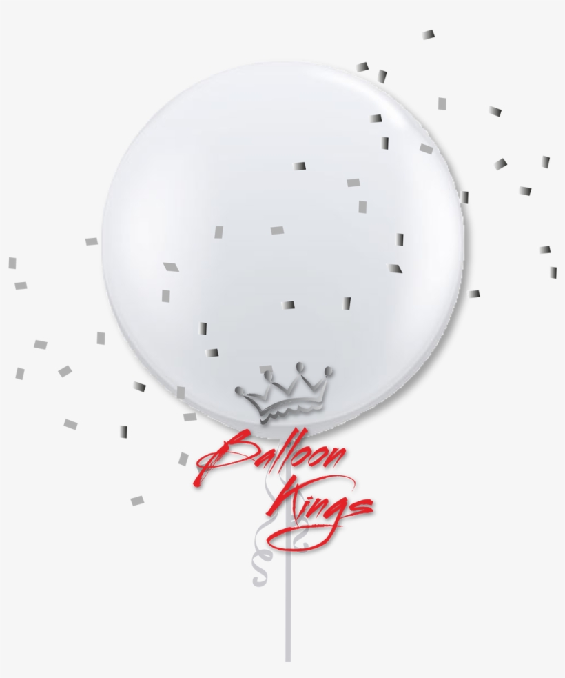 24in Pearl White - Welcome Girl Balloon Transparent, transparent png #7955049