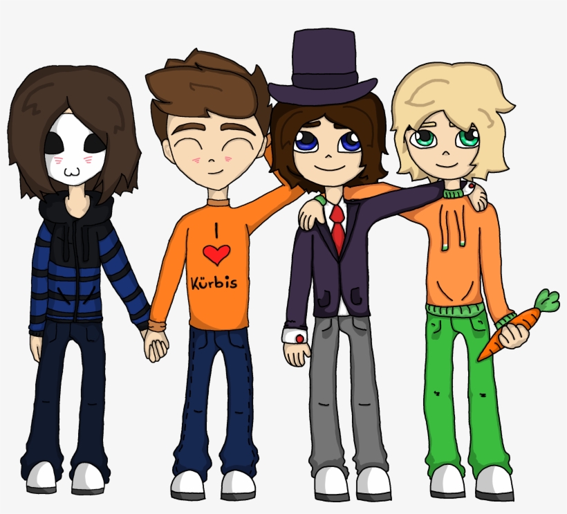 How To Draw Minecraft Characters Step By - Glp Paluten Maudado Zombey, transparent png #7955053