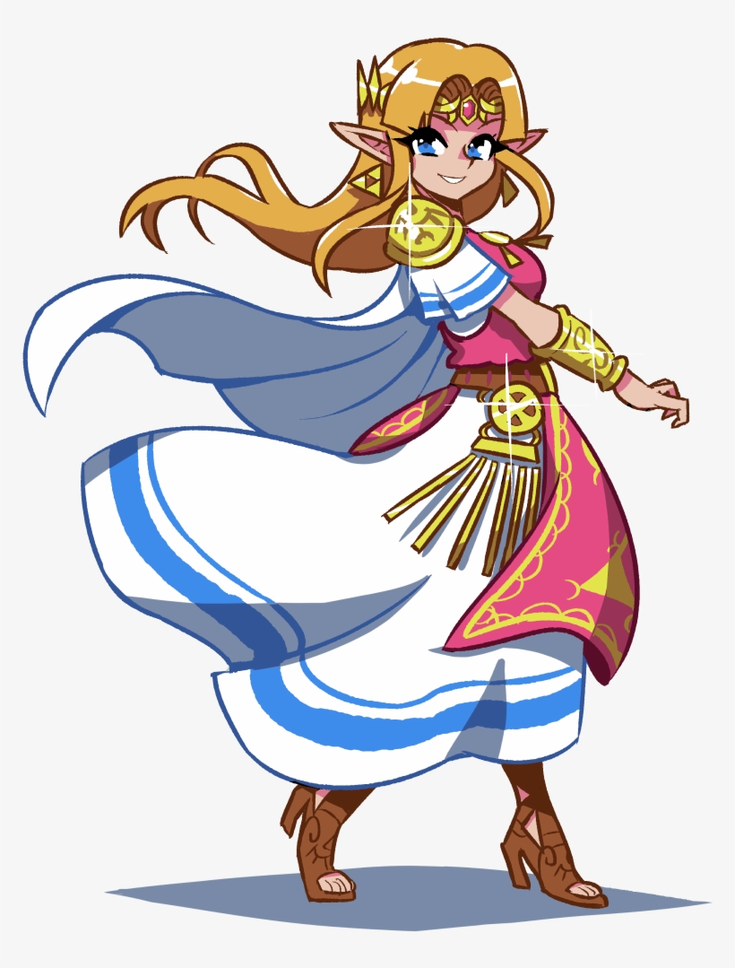 Original) Loading Princess Zelda - Princess Zelda Ultimate Art, transparent png #7955080