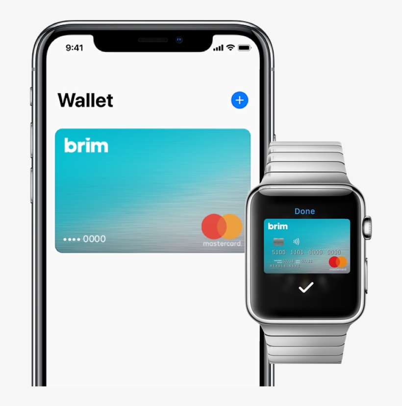 Setting Up Brim On Apple Pay For Iphone, Ipad, Apple - Ios Wallet, transparent png #7955266