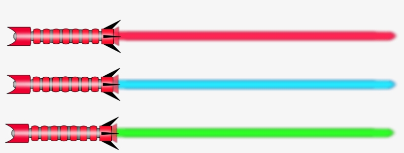 Transparent Lightsaber Transparent Background - Clip Art, transparent png #7955351