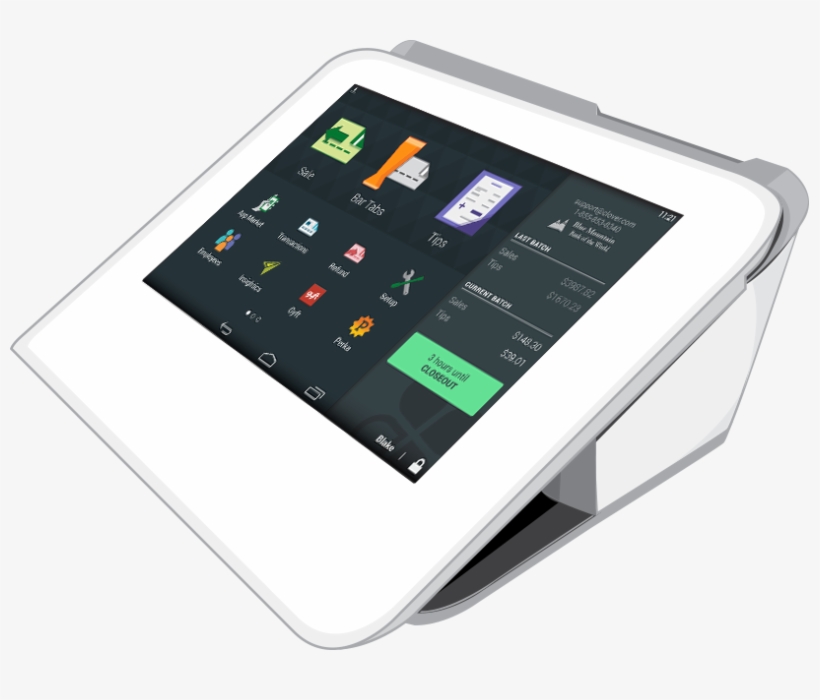 First Data Launches Clover Mini For Accepting Apple - Mini Clover, transparent png #7955352