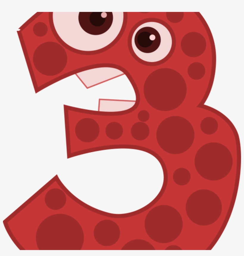 2 Clipart Free Clipart Number Animals 2 Kablam Clip - Clipart Number 3, transparent png #7956965