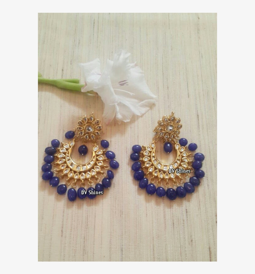 Alia Blue Earrings - Earrings, transparent png #7957323