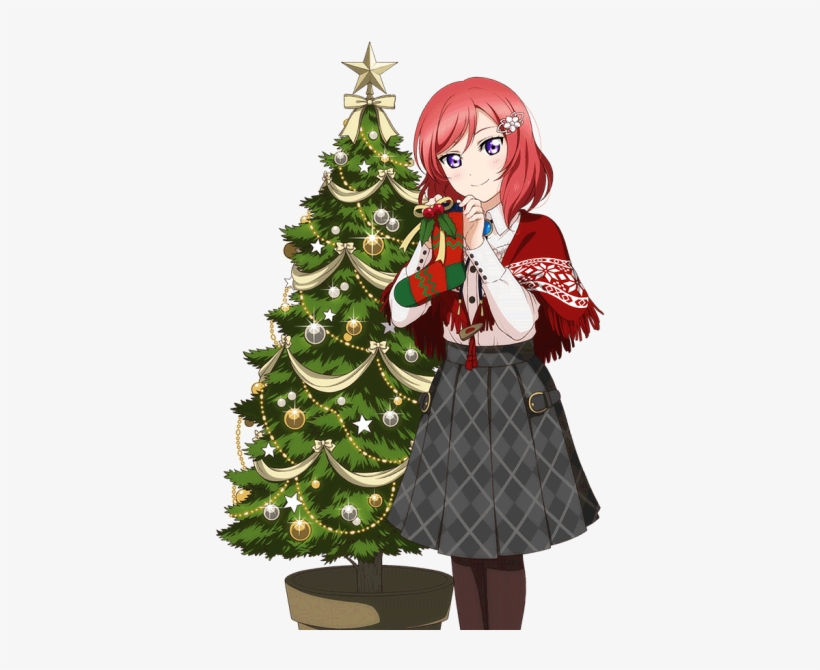 #anime #nishikinomaki #maki #nishikino #maki Nishikino - Christmas Maki Nishikino Icon, transparent png #7957617