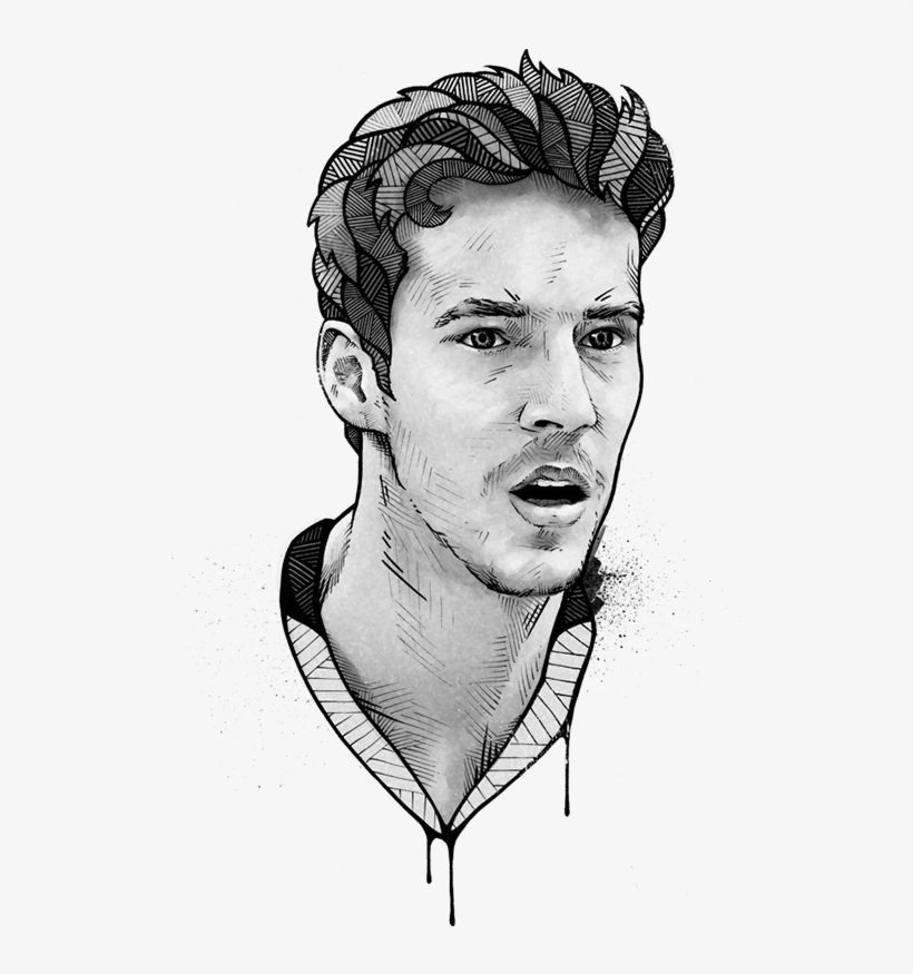 575 X 800 5 - Goran Dragic Drawing, transparent png #7957650
