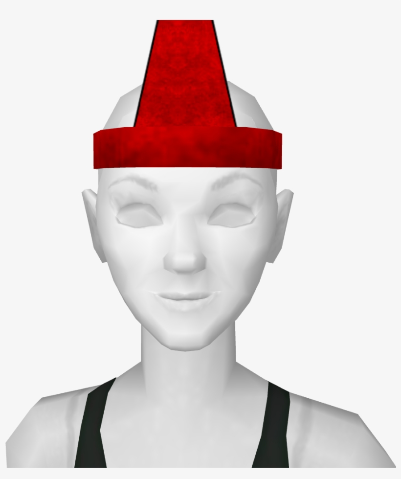 Red “vrayola” Crayon Costume Headpiece - Illustration, transparent png #7959184