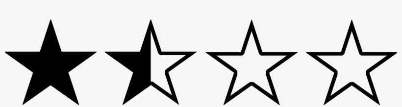 Our Rating - 1 5 Stars, transparent png #7959186
