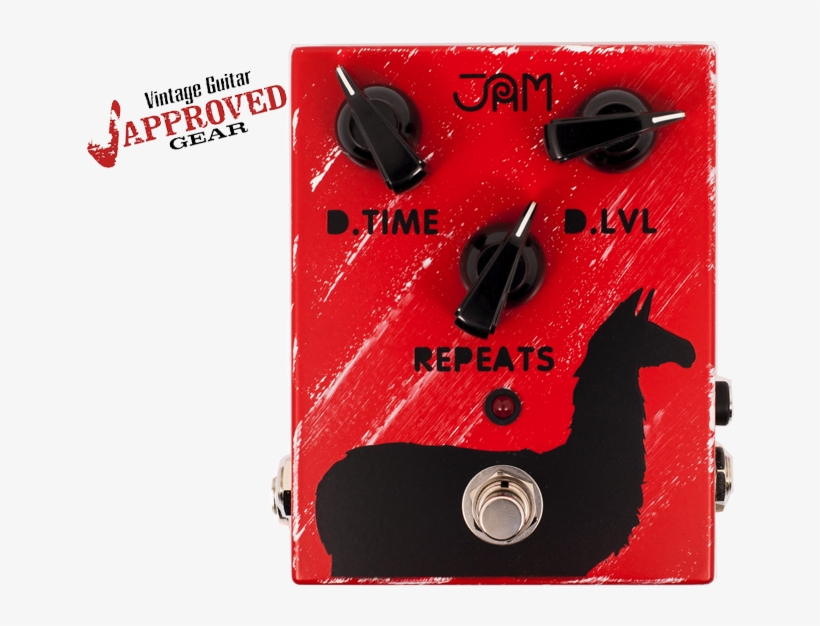 Delay Llama Old Art - Carmine, transparent png #7959447