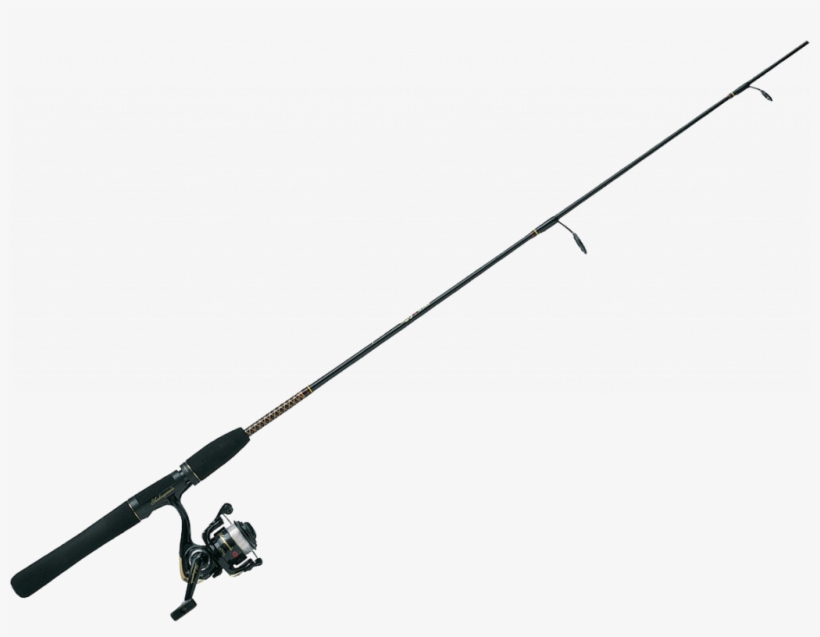 Clip Art Black And White Download Clipart Fishing Pole - Fishing Pole Clipart Transparent Background, transparent png #7960100