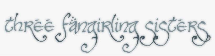 Three Fangirling Sisters - Calligraphy, transparent png #7960574