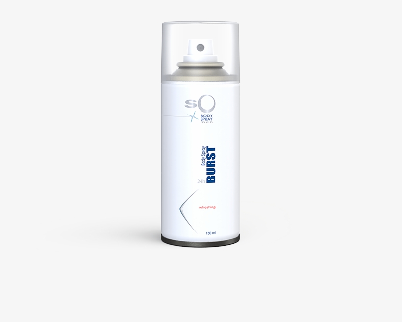 Burst Body Spray For Men - Bottle, transparent png #7960641