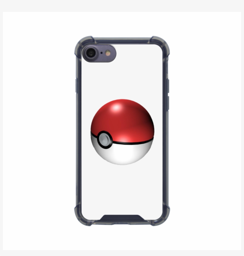 Pokemon Go Ball Iphone 8 Black Clear Case - Smartphone, transparent png #7960845