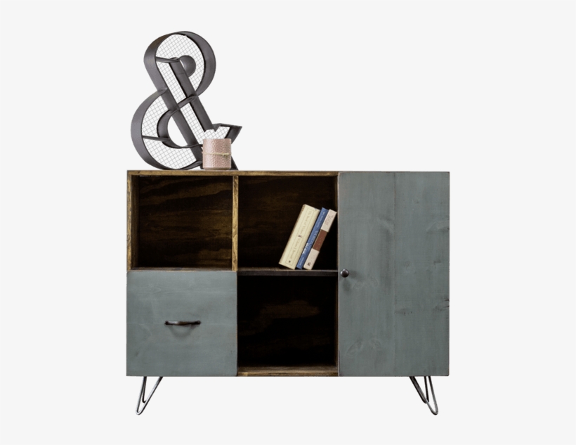 Industrial Style Tv Stands - Cabinetry, transparent png #7960891