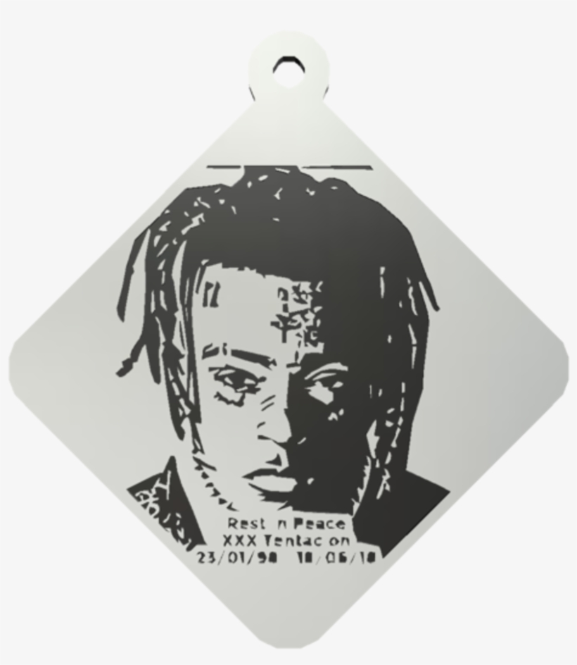 Home > People > Rip Xxx Tentacion - Locket, transparent png #7960904