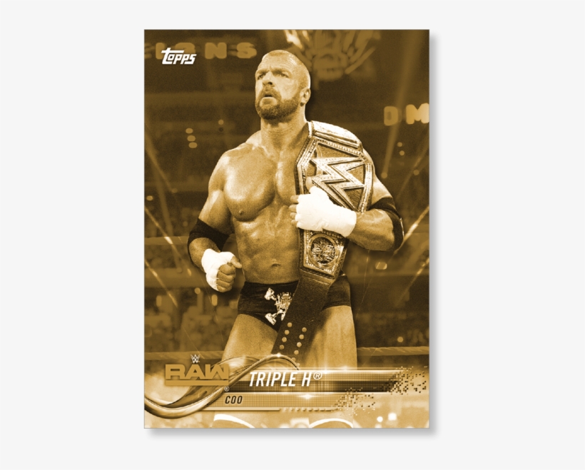2018 Topps Wwe Triple H - Professional Boxing, transparent png #7961706