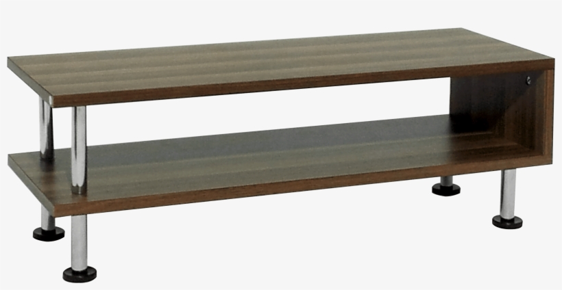 Two-tier Display Shelf And Tv Stand - Coffee Table, transparent png #7962069