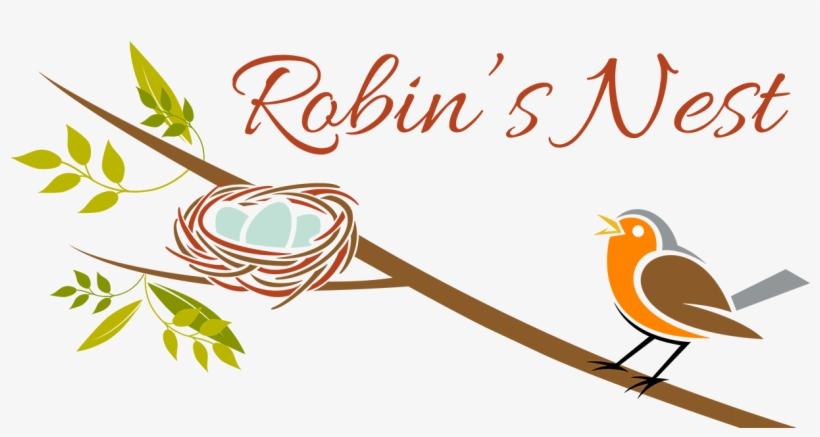 Guest House In Hermanus, Western Cape, South Africa - Robin On Nest Line Art, transparent png #7962072