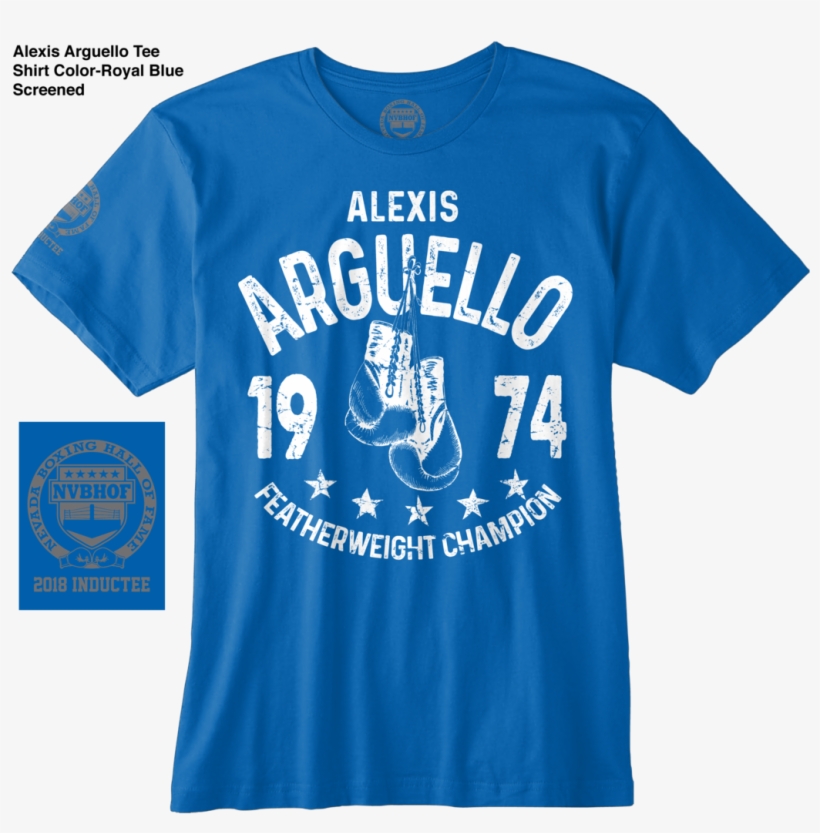Alexis Arguello Official Nvbhof T-shirt - Active Shirt, transparent png #7962139