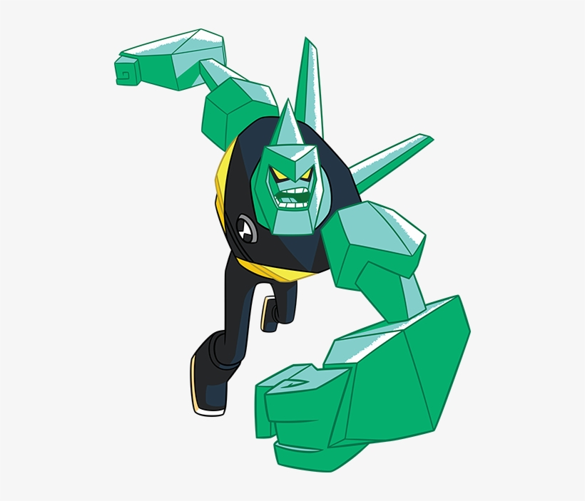 Diamondhead06 4c - Cartoon, transparent png #7962784